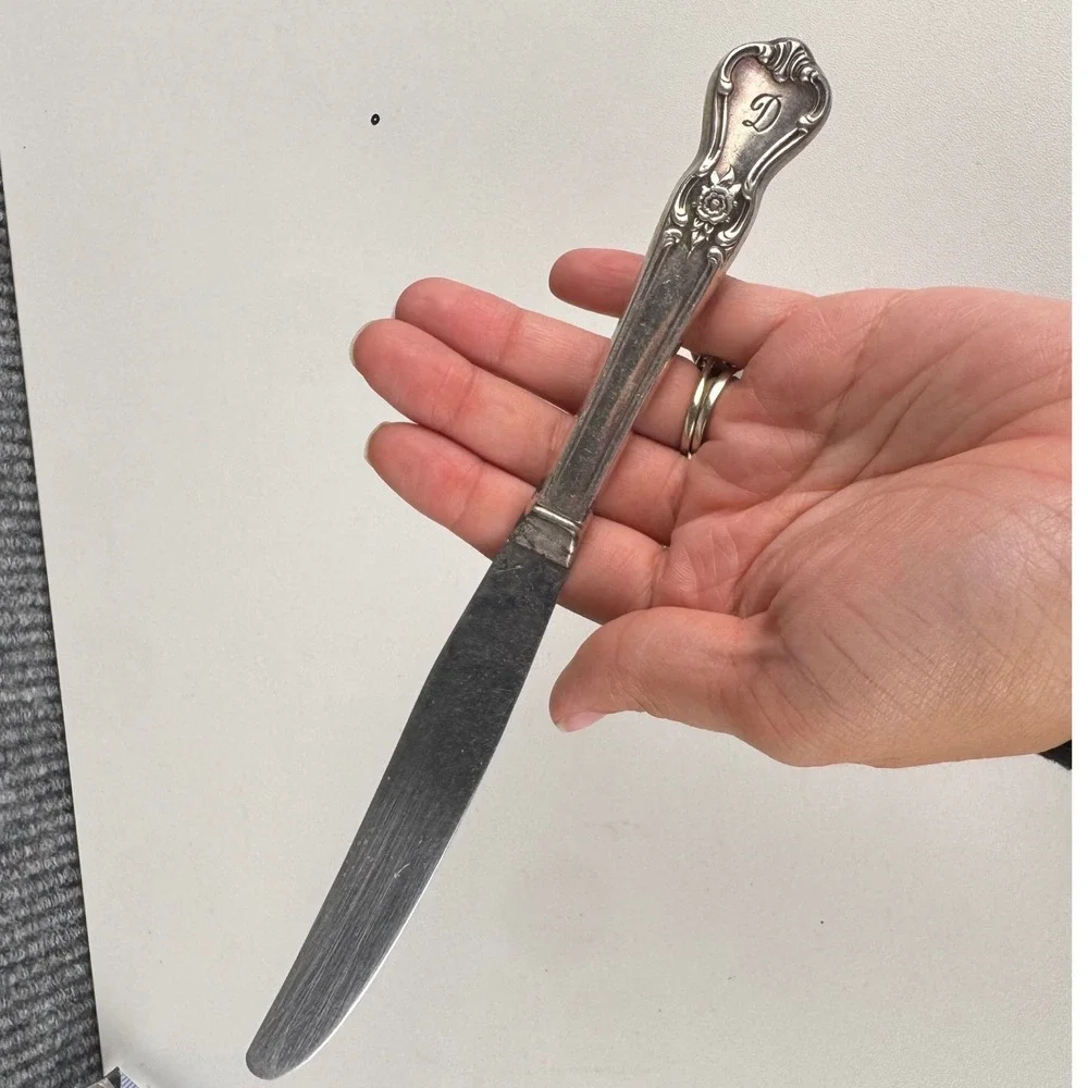 Unbranded vintage silver